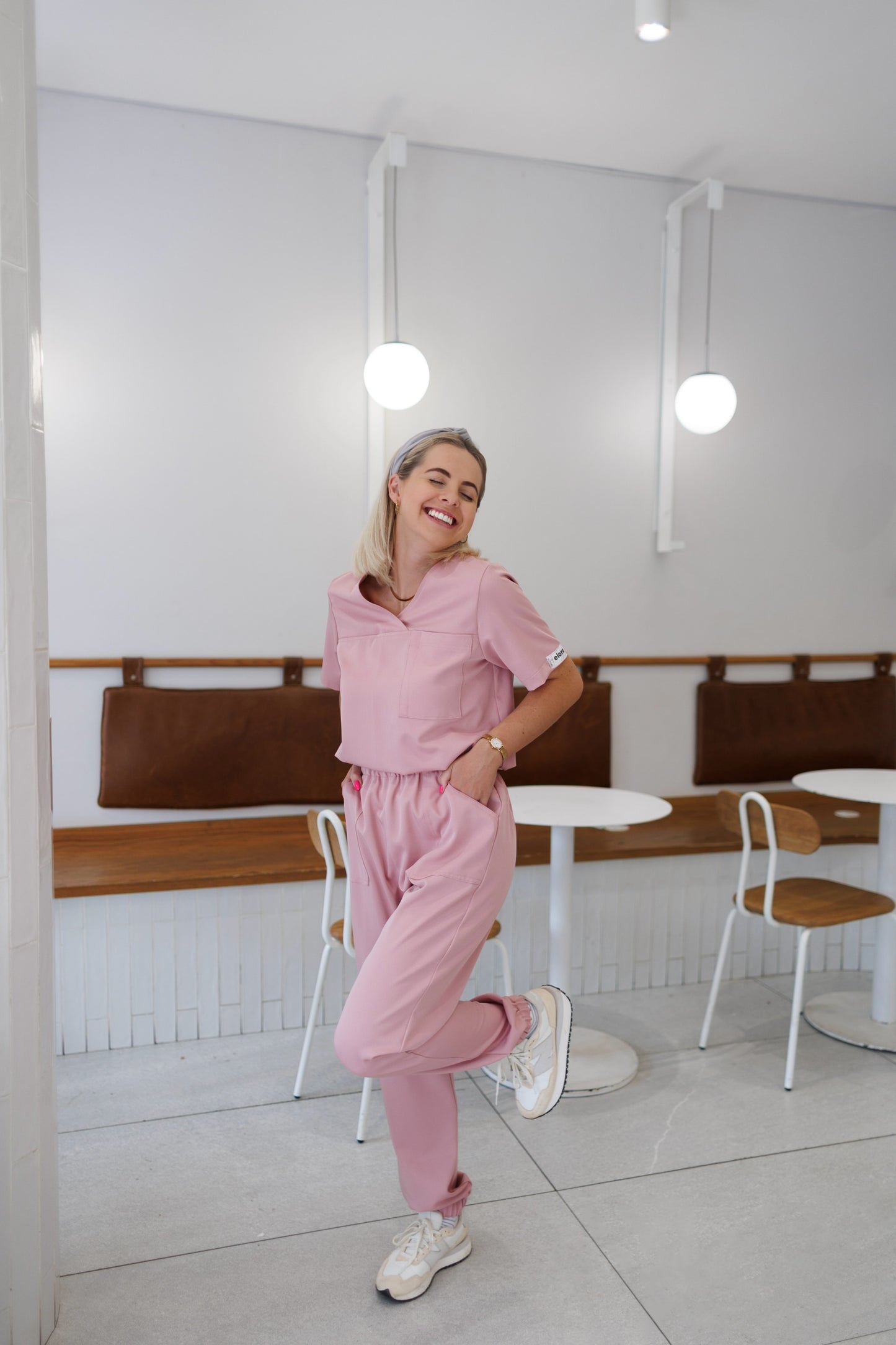 Scrub Top | Soft Rose