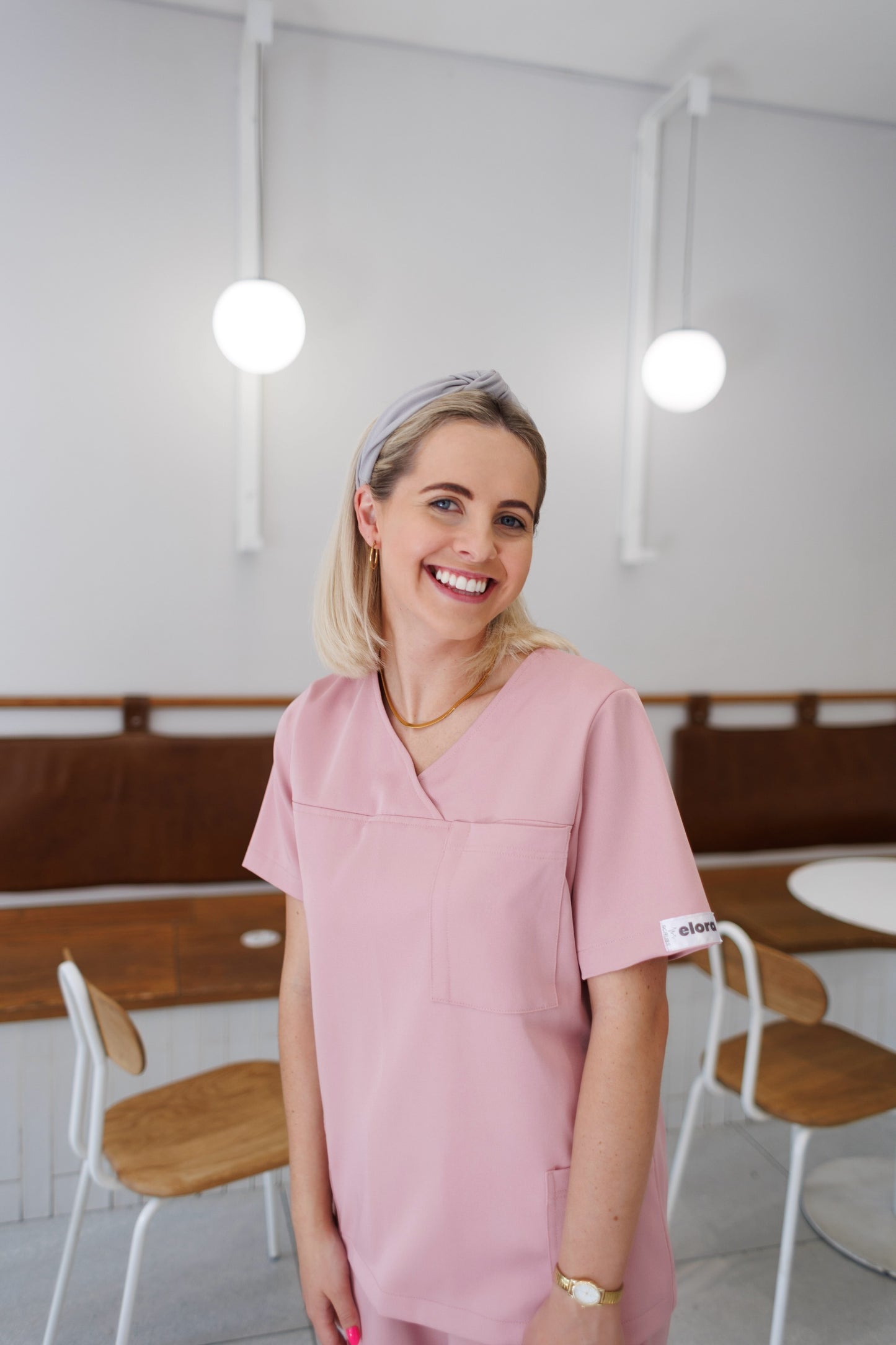 Scrub Top | Soft Rose